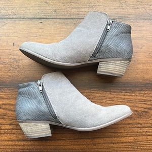 G.H. Bass Nina Suede Ankle Boots - 8.5M